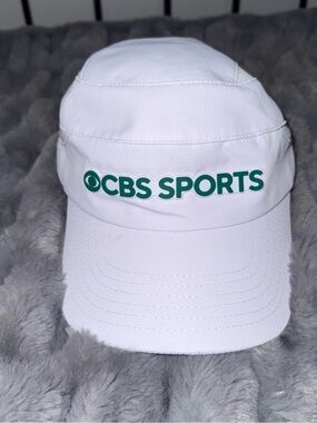 CBS Sports White Performance Baseball Cap “Augusta Green”